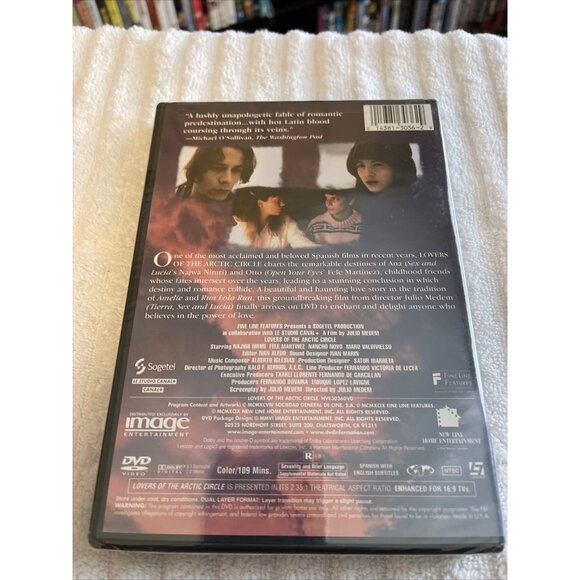 Lovers of the Arctic Circle (DVD, 2006) - Picture 2 of 3